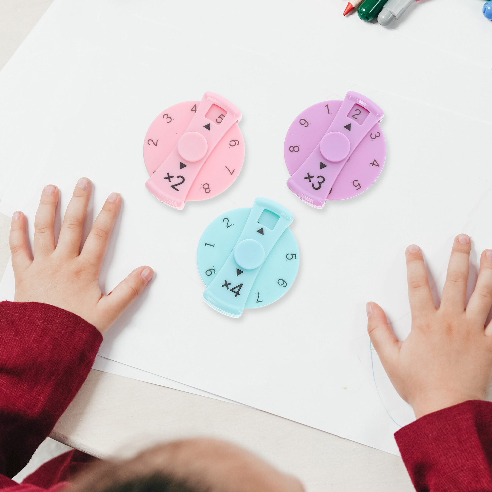 9Pcs Finger-Tip Math Multiplic - đánh giá và giá Kids Education Tips