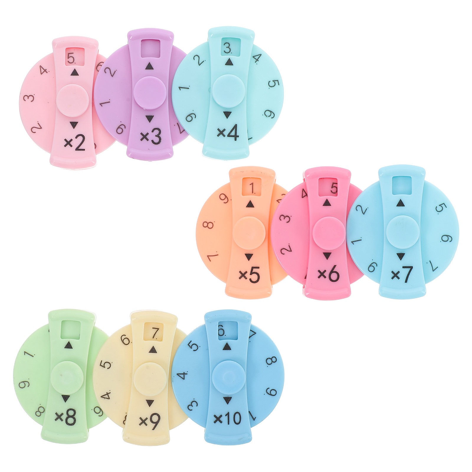 9Pcs Finger-Tip Math Multiplic - đánh giá và giá Kids Education Tips