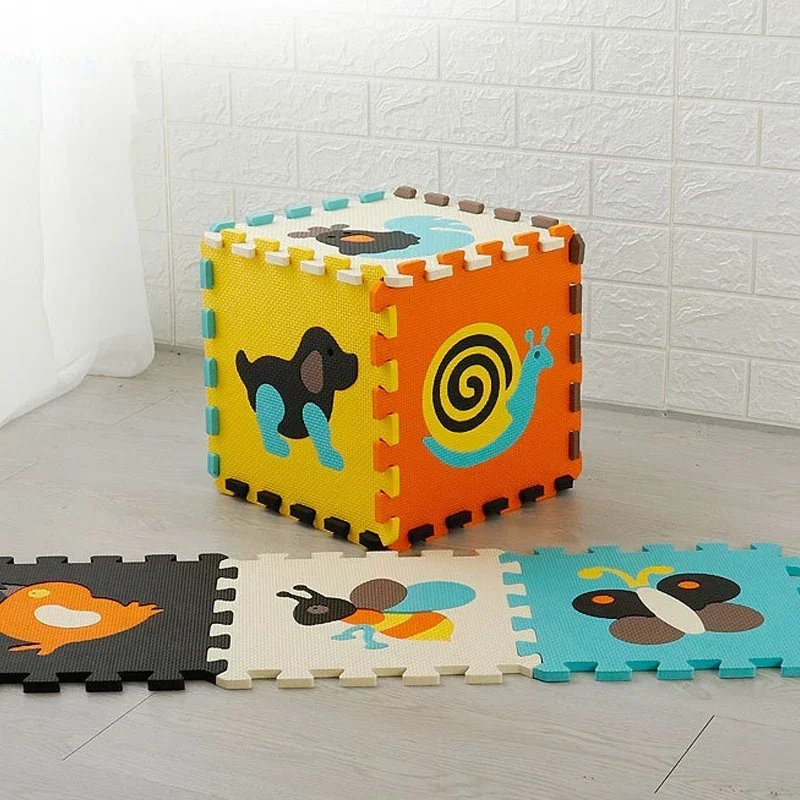 30*30*1cm 9Pcs Set Floor Mat P - đánh giá và giá Kids Education Rug
