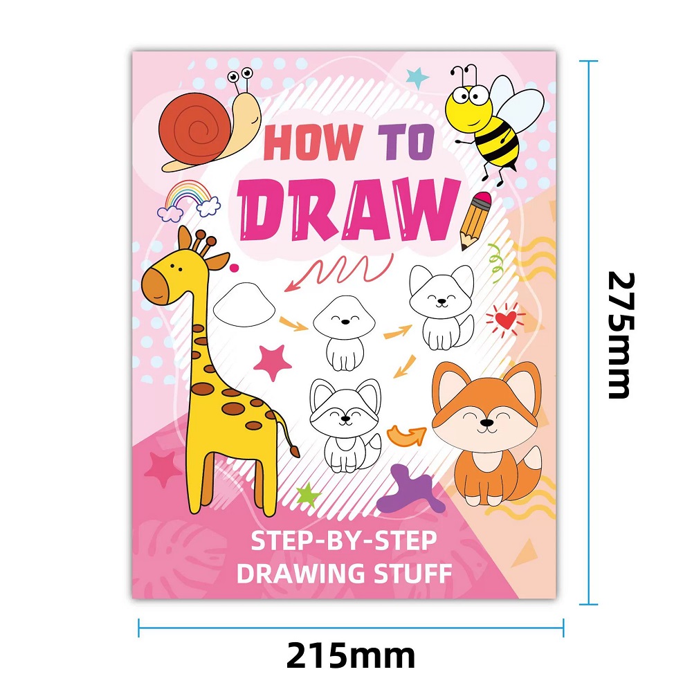 How To Draw Animal Cartoon Ske - đánh giá và giá Kids Early Education Books