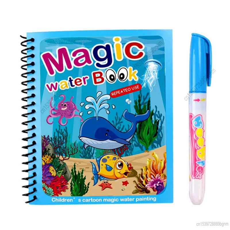 Hoạt Hình Nước Ma Thuật Tranh  - đánh giá và giá Kids Education Books