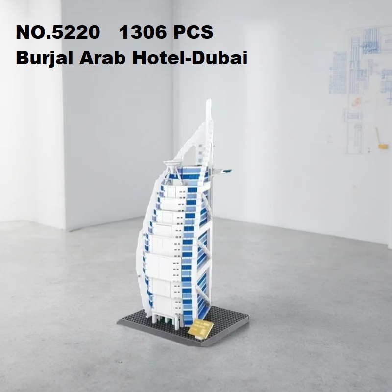 1306pcs Burjal Arab Hotel Duba - đánh giá và giá Kids Education Dubai