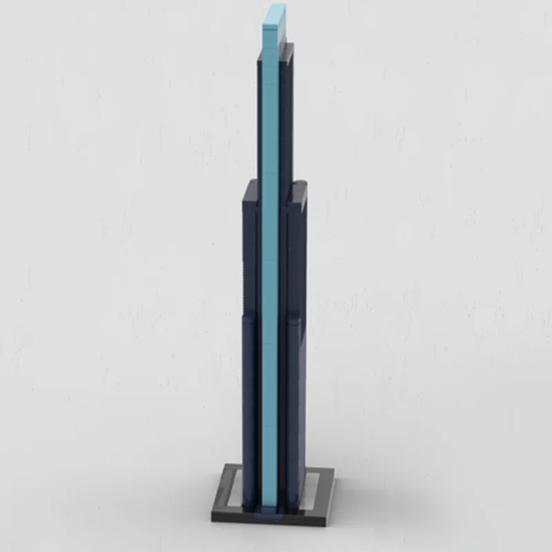 218pcs MOC Dubai S Burj Azizi  - đánh giá và giá Kids Education Dubai