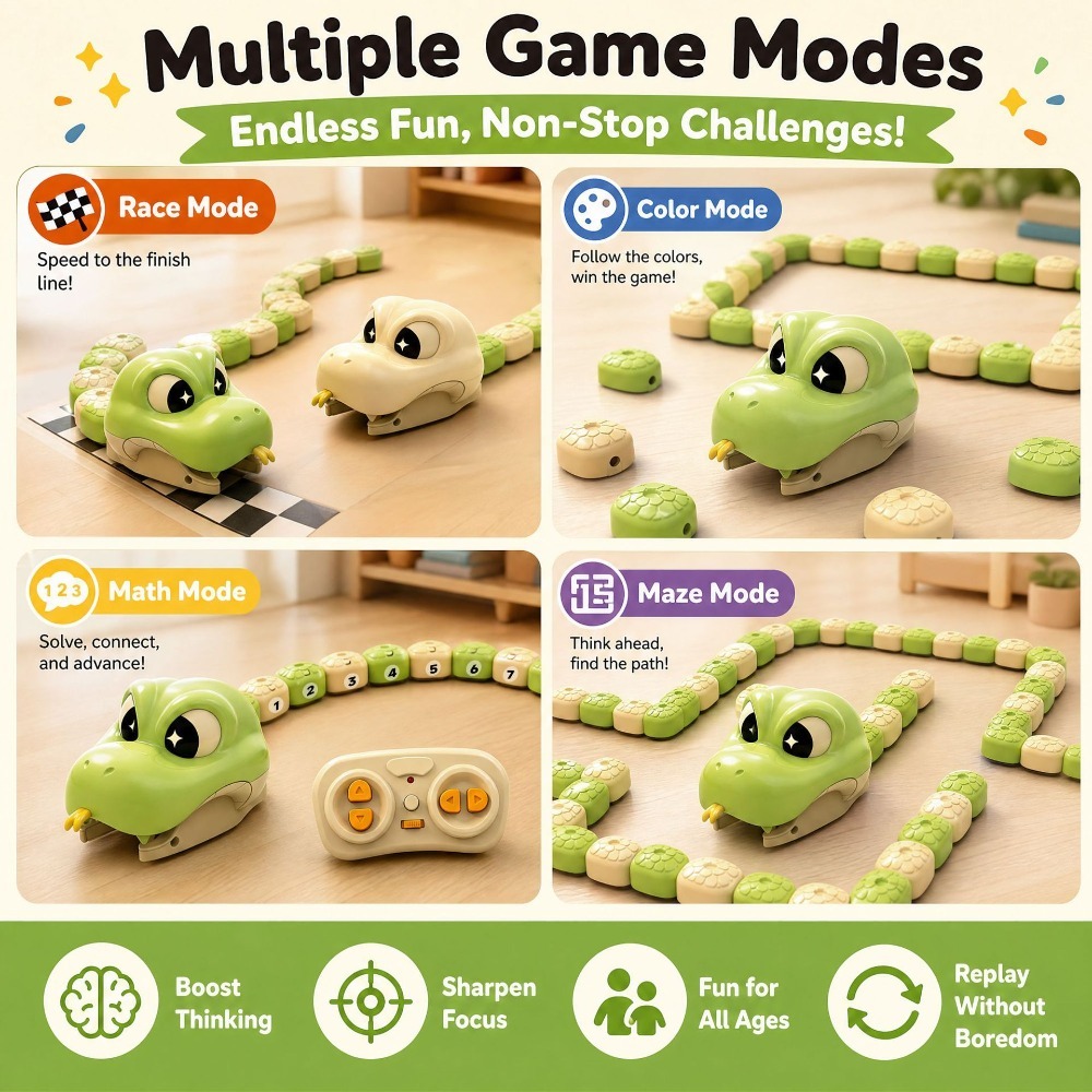 Remote Controlled Greedy Snake - đánh giá và giá Kids Education Product