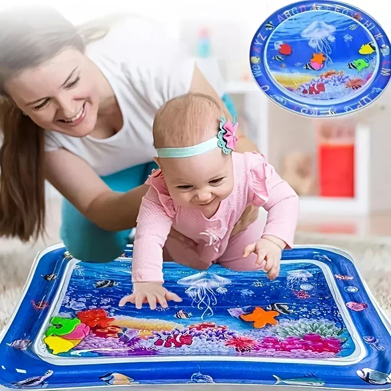 Baby Water Play Mat PVC Inflat - đánh giá và giá Kids Education Rug