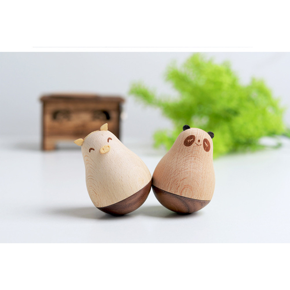 Wooden Animal Tumbler Cartoon  - đánh giá và giá Happy Kids Education