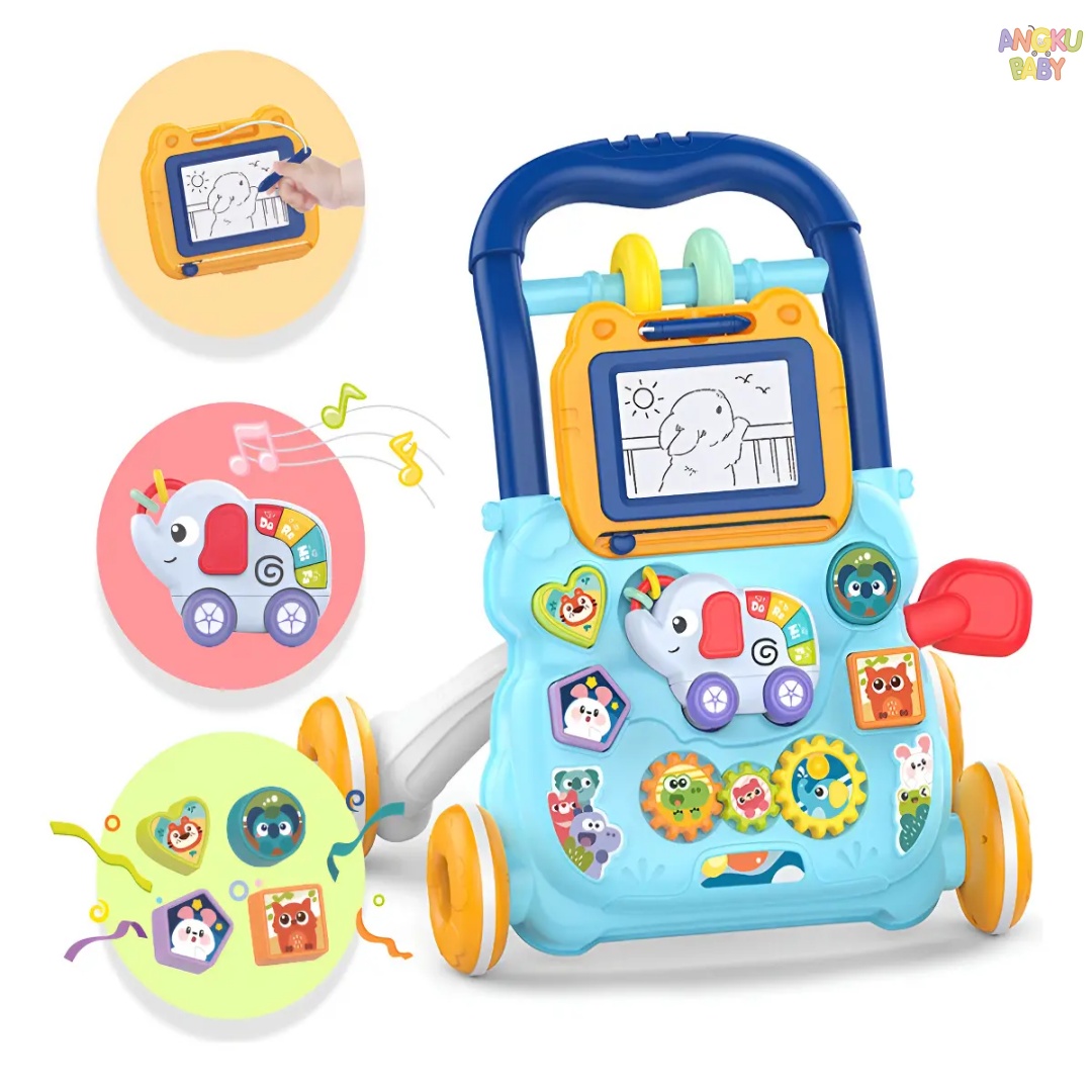 Early Educational Baby Walker  - đánh giá và giá Kids Education Tips