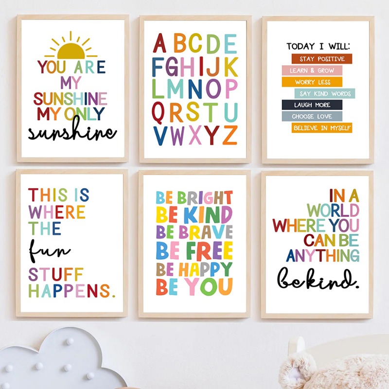 English Education Poster Alpha - đánh giá và giá Kids Educational Poster